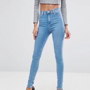 ASOS Ridley Tall High Waist Skinny Jeans